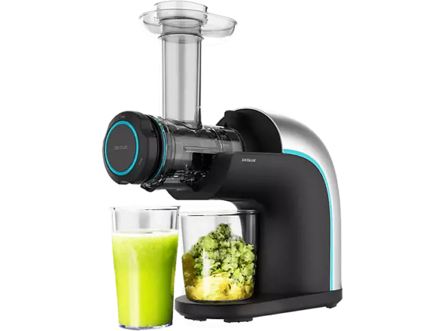 Licuadora - Cecotec Juice&Live EasyClean, 150 W, 70 rpm, 3 niveles, Libre BPA, S