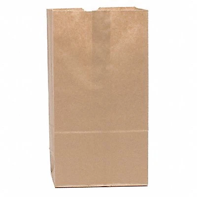 Sim Supply Grocery Bag: 5 in Wd, 3 3/8 in Dp, 9 3/4 in Ht, 4#, 30 lb Basis Wt,