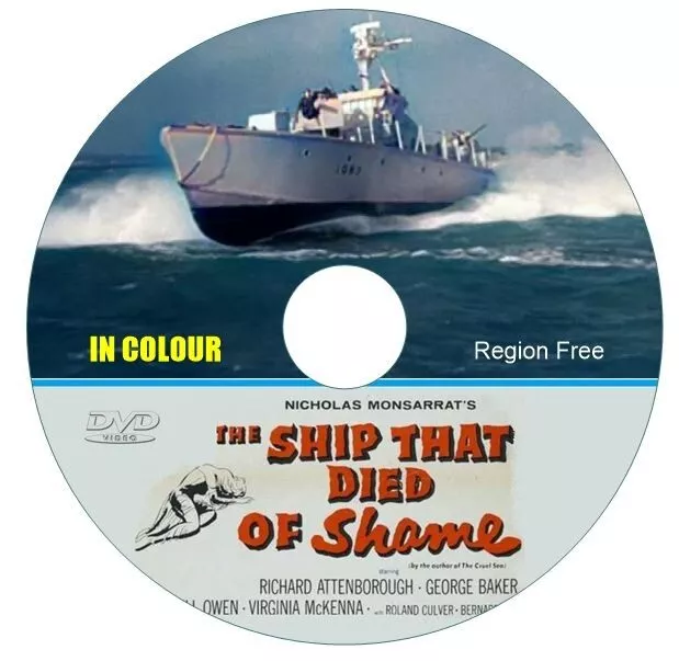 THE SHIP THAT DIED OF SHAME in Colour DVD.