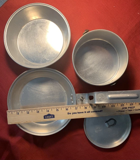 70’S VINTAGE OFFICIAL Boy Scout BSA Mess Camping Travel Cook Kit £19.67