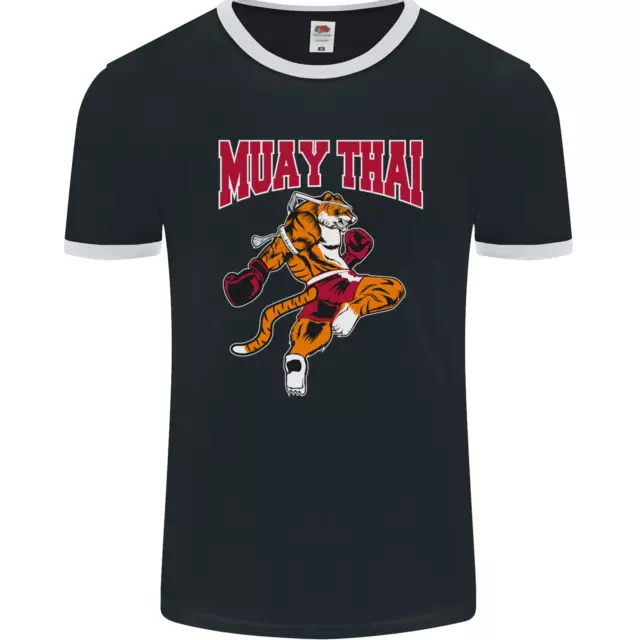 T-shirt da uomo Muay Thai Tiger MMA arti marziali miste fotol