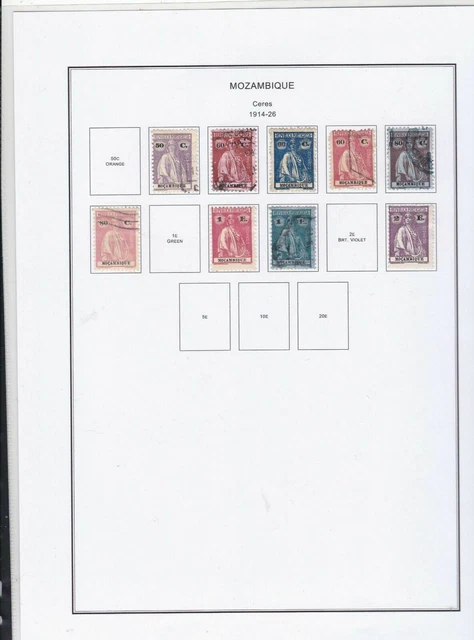 Mozambique Stamps Ref 14919