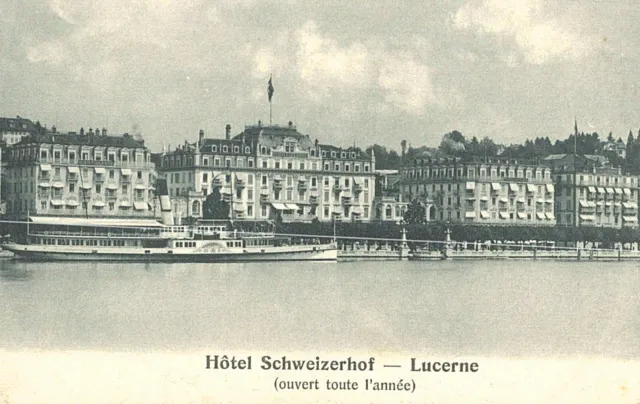 Hotel Schweizerhof, Lucerne, Switzerland