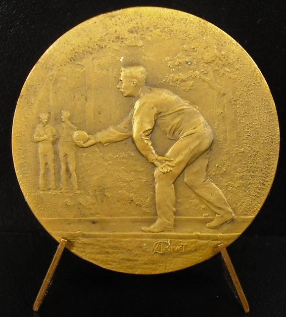 MED4586 - MEDAILLE JEU DE BOULES - LE PETIT MARSEILLAIS par