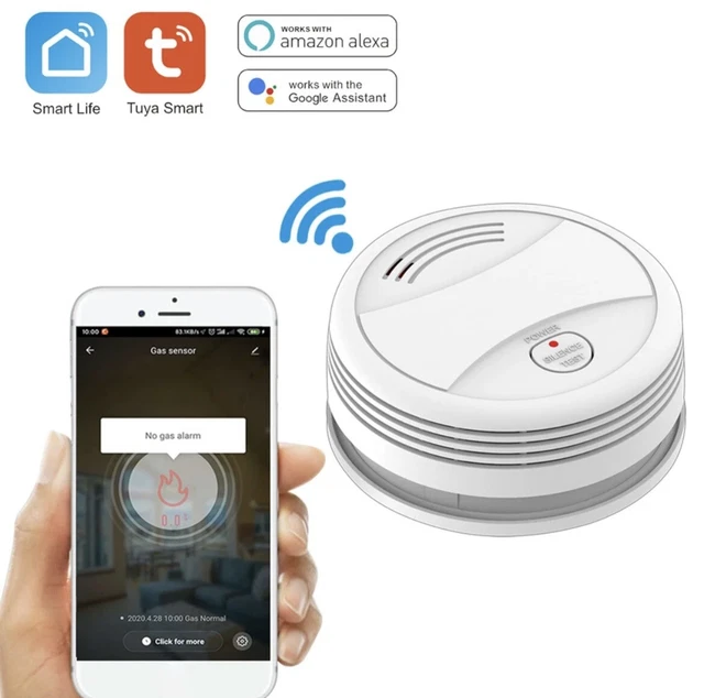 TUYA SMART ZIGBEE Rauchmelder, Intelligente Wifi EUR 43,99 - PicClick DE