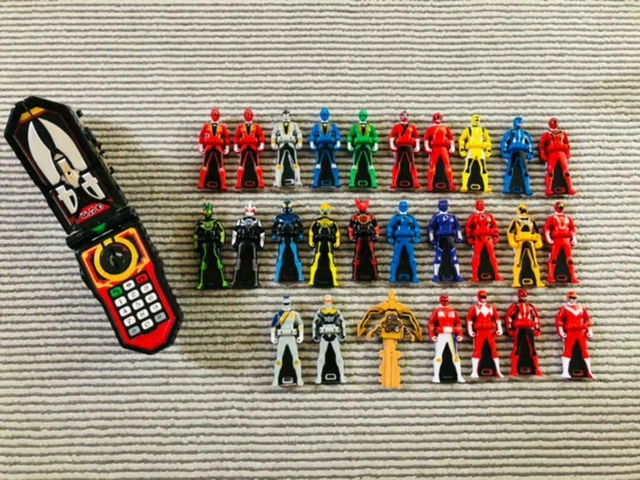POWER RANGERS KAIZOKU Sentai Gokaiger Mobirates Ranger Key Set BANDAI ...