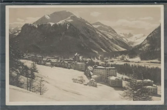 Switzerland Bw-Photo Ak From The Rosegtal 1927 Nach Berlin Used