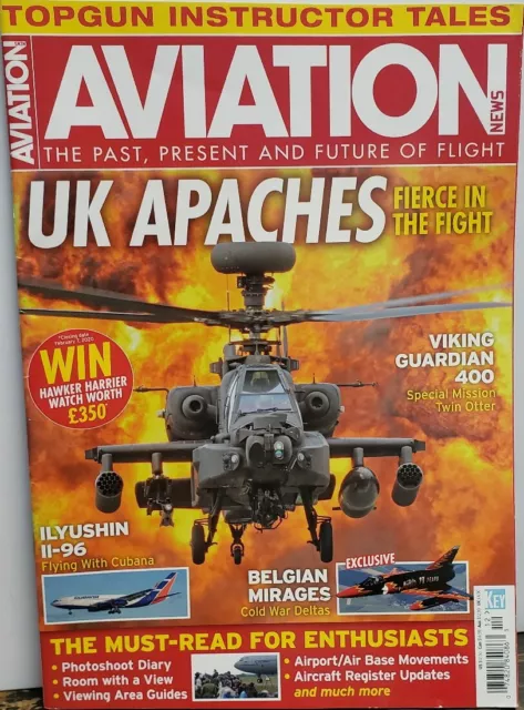 Aviation News Dec 2019 UK Apaches Viking Guardian 400 Topgun FREE SHIPPING CB