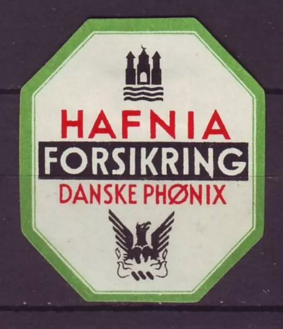 s4492/ Denmark Poster Stamp Label # Danish (Bird) Phønix