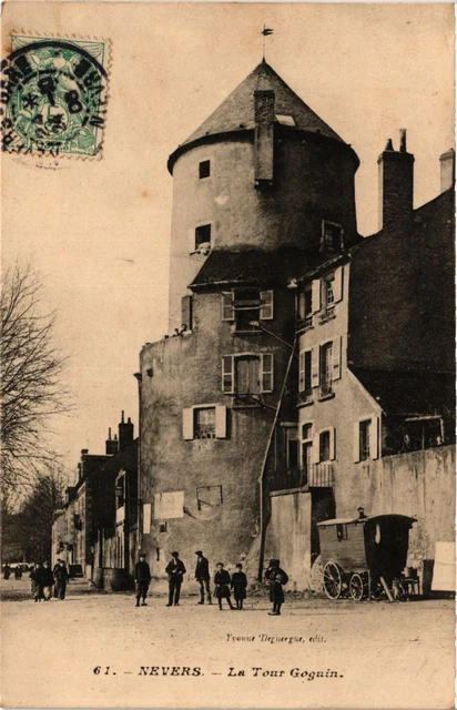 CPA NEVERS - La Tour Goguin (355520)