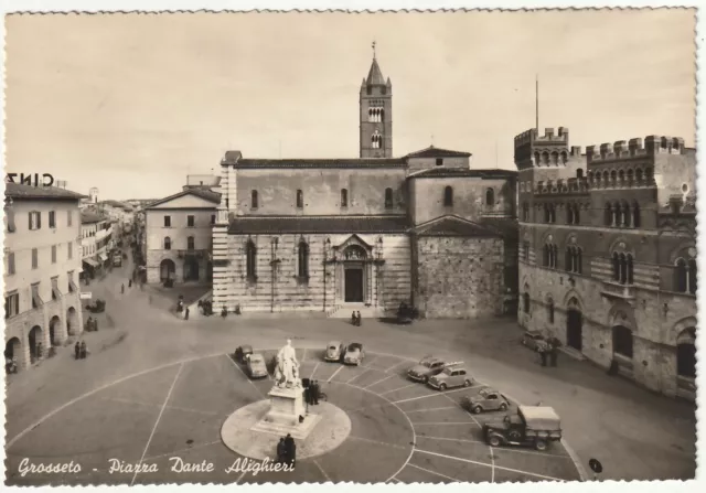 Grosseto - Piazza Dante Alighieri - Viagg. 1964 -2770-