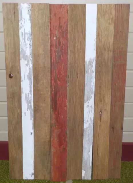 Reclaimed Weathered Old Barn Board Wood Lumber Rustic Decor Crafts Wall Art #13