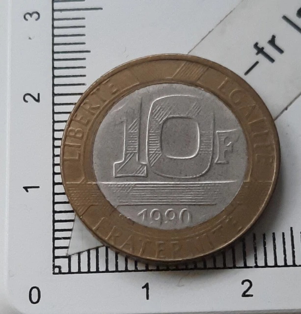 Monnaie Fausse D'époque - 10 Francs Génie 1993, Bimétallique, Faux D'époque