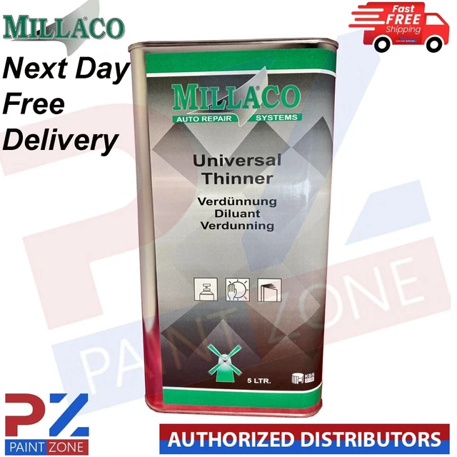 MILLACO Basecoat Pulitore universale per pistola verniciata auto 2k 5 litri