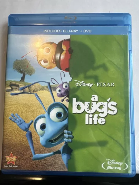 A Bugs Life (Blu-ray/DVD, 2010, 2-Disc Set) Like New