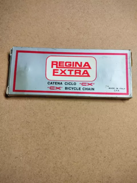 Regina Extra Catena Ciclo CX Bicycle Chain Corsa NOS Epoca Vintage Eroica Rare