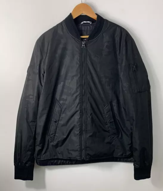 SUPERDRY CITY Microfibre Quilt Jacket Ink Blue L men s coat warm winte casual 49.99 PicClick UK