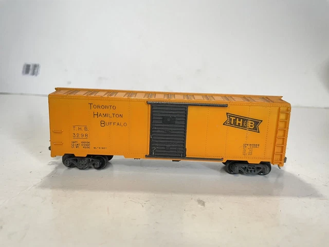 Mantua Ho Scale Model Trains Train Car Toronto Hamilton Buffalo Boxcar THB3928