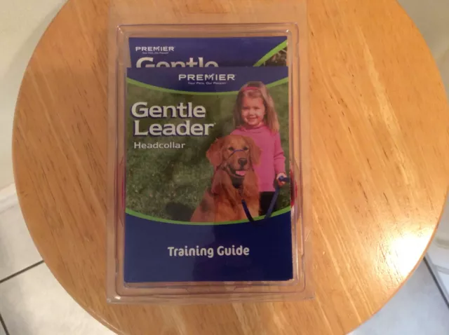 PetSafe/Premier Dog Quick Release GENTLE LEADER HEAD COLLAR Medium Red New