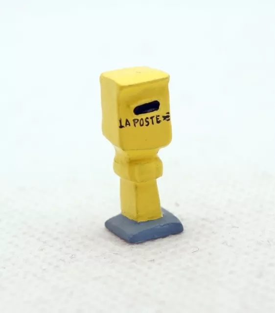 New J Carlton by Gault French Miniature Yellow Mailbox La Poste Figurine