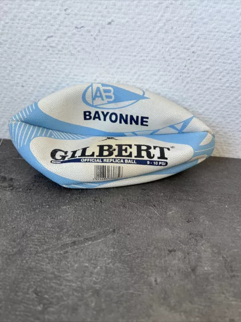 petit ballon de rugby gilbert Bayonne aviron bayonnais