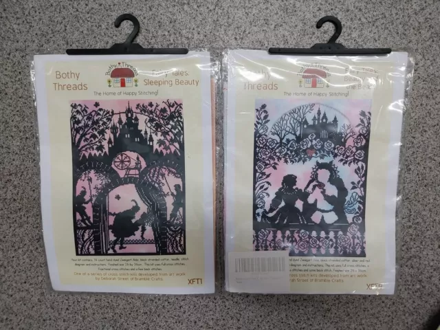 Bothy Threads Cross Stitch Kits - Fairy Tales - Sleeping Beauty & Beauty &...