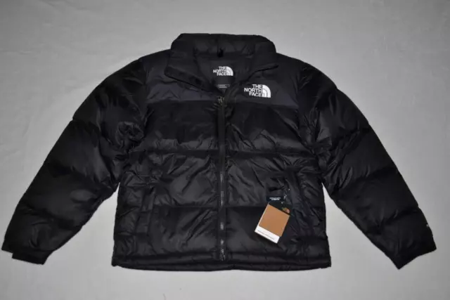Autentico THE NORTH FACE UOMO 1996 Retrò Nero Nuptse Giacca Tutte le Taglie