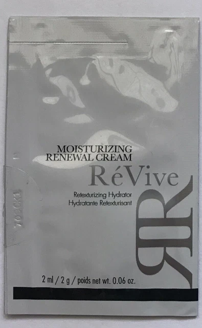REVIVE MOISTURIZING RENEWAL CREAM  Retexturize Hydrator 2ml/.06 Oz