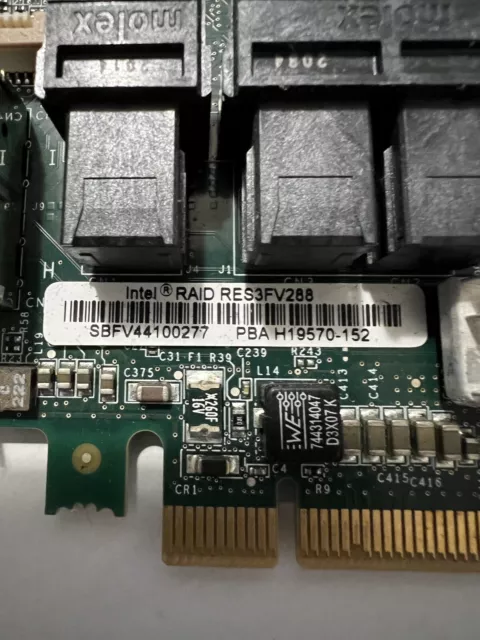 Intel Raid Expander RES3FV288 28 Internal And 8 External Port SAS/SATA 12Gb Card