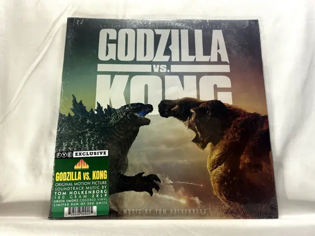 Godzilla Vs. Kong Original Movie Soundtrack 2022 LP, WW136 Brand New Sealed Mint