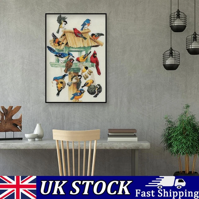 11CT Animal Cross Stitch Full DIY Cross Embroidery Handmade Exquisite Home Decor