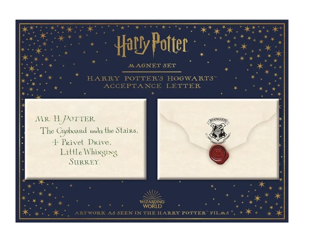 HARRY POTTER - LETTRE DE POUDLARD / ACCESSOIRES