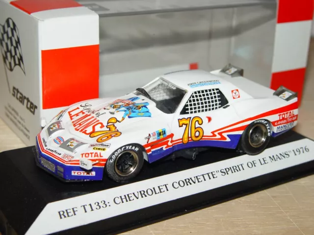 CHEVROLET Corvette C3 ""Spirit of Le Mans"" #76 - 1976 Le Mans - 1/43 Starter