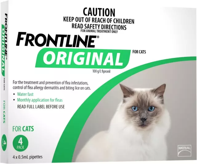 Frontline Original Cat 4'S Merial