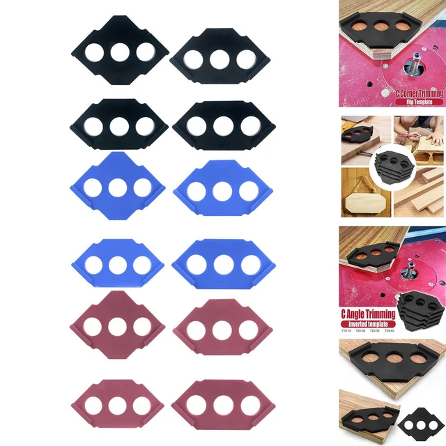 Kit De Gabarits Pour Guide De Routeur Rockler – Neuf En Boîte