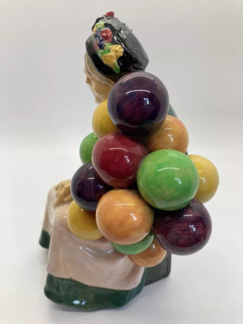 Vintage Royal Doulton The Old Balloon Seller Figurine HN1315 Early Version 1930s 3