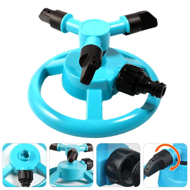 Omabeta Irrigatore per Prato, Irrigatore Oscillante con Ugelli a 19