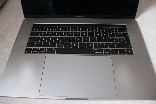 Apple MacBook Pro 15,4", 16 GB RAM 512 GB SSD, Intel Core i7 8a gen. 2,6 GHzSpace 3