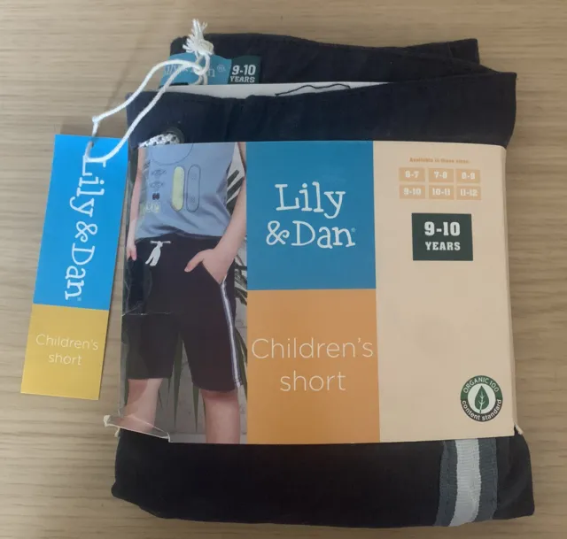 Pantaloncini blu per bambini Lily & Dan taglia 9-10 anni