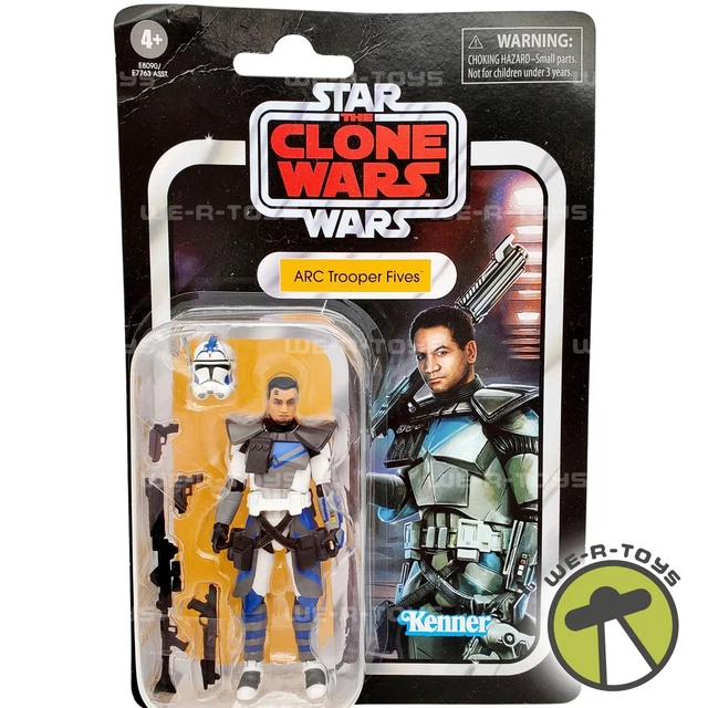 STAR WARS THE Clone Wars ARC Trooper Fives 3.75" Action Figure NRFB EUR ...