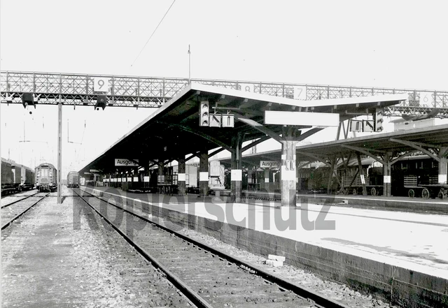 PE Eisenbahn Foto - Augsburg Hbf, 1940