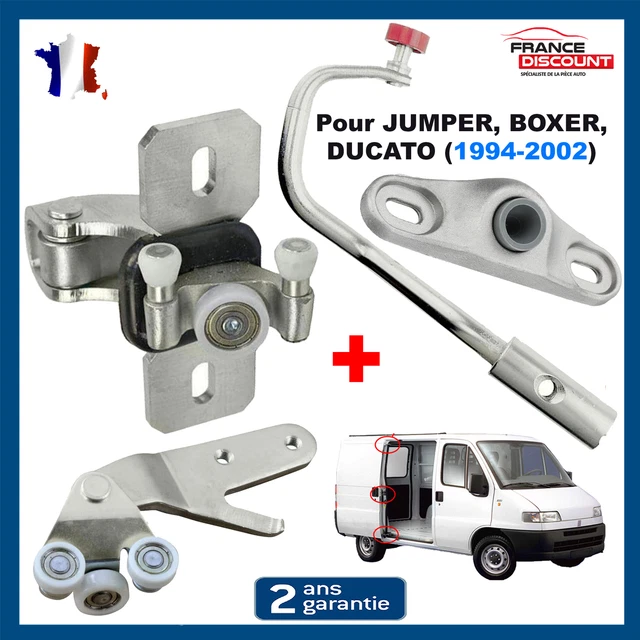 Kit Complet Réparation Porte Coulissante Droite Pour Citroën Jumper, Peugeot Boxer, Fiat Ducato 94-02