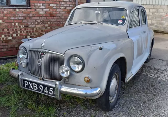 1955 Rover P4 75 Needs Some Restoration Transferrable Number Lincolnshire