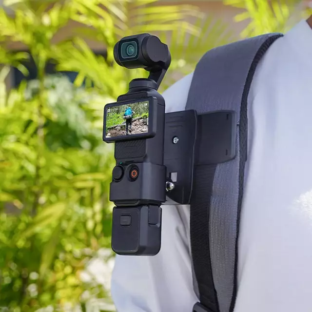 Backpack Clip Holder Part For DJI Osmo Pocket 3 Expansion Adapter Mount Outdoor≯