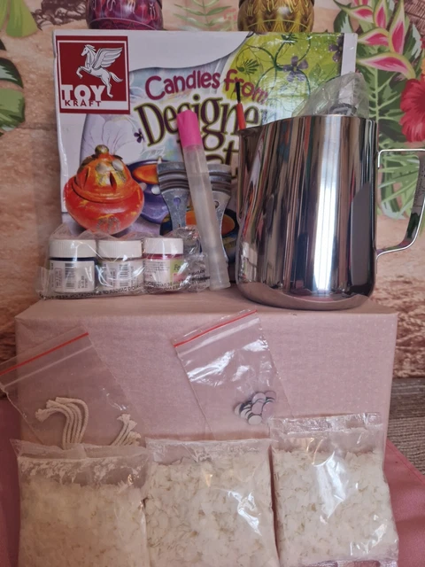 Kit de velas de juguete Kraft ollas de diseñador de alambre - Todo lo que necesitas para un día lluvioso divertido