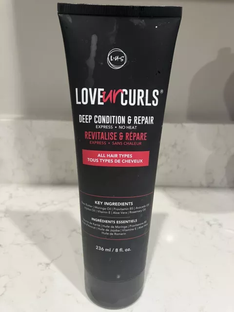 SEALED Love Ur Curls LUS Deep Condition & Repair Express for All Hair Types 8oz