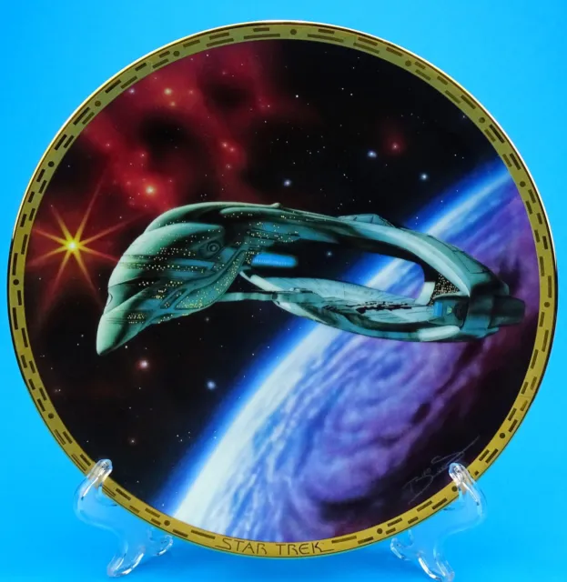 Hamilton Plate "Romulan Warbird" Star Trek The Voyagers Collection #1994E