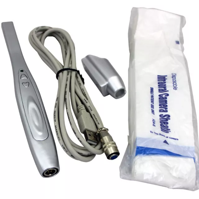 Dental Intraoral Camera Intraorale Kamera HAD CCD USB 1/4" Zahnkamera+50 Cover