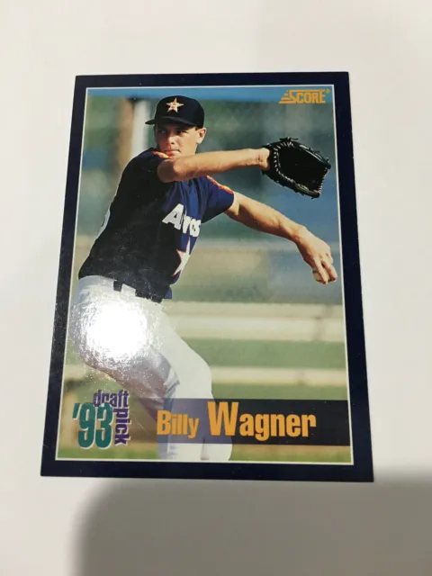 Billy Wagner Rookie 1994 Score Houston Astros Rc Baseball Card
