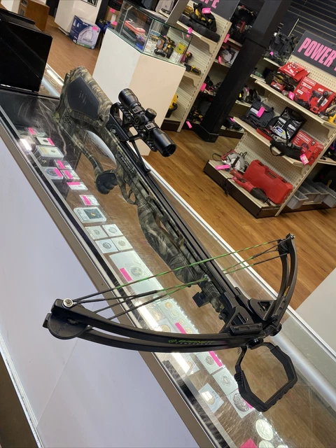 Camo Barnett Quad 400 Crossbow w/ 4x32mm Barnett Scope